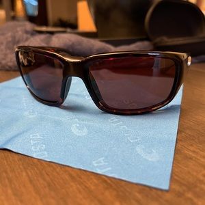 Costa Del Mar Fantail Sunglasses. Tortoise frame and copper 580p lenses.